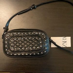 Zara Studded Crossbody Purse